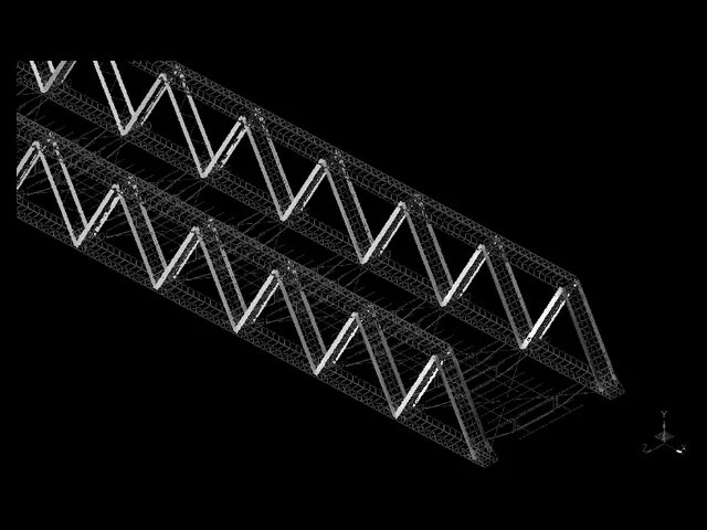 Análisis estructural de una cubierta: tensión por barra